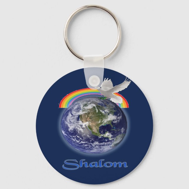 Shalom Key Ring (Front)