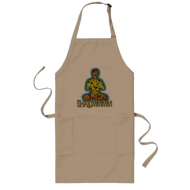Shalom Long Apron (Front)