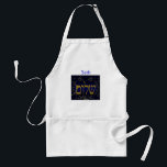 Shalom Personalised Apron Template<br><div class="desc">MMMMMMMMMmmmmmmmmm!  Memories of wonderful food and family gatherings! Great gift apron for any occasion. In our store zazzle.com/celebrationsevents* see matching Invitations,  Announcements,  Greeting Cards,  Stickers,  Postage Stamps and more!  



 



 



 


 zazzle
 



 


com.</div>