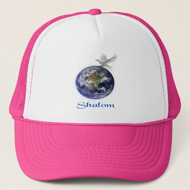shalom trucker hat (Front)