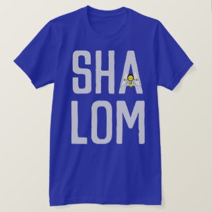 SHALOM with Angel Emoji T-Shirt