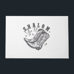 Shalom Y'all Cowboy Jewish Hanukkah West  Doormat<br><div class="desc">Hanukkah humour,  Western cowboy theme,  Jewish holiday 2025,  menorah celebration,  funny Jewish phrase,  cowboy boot design,  southern Jewish pride,  Hanukkah with a twist,  cultural fusion,  festive spirit</div>