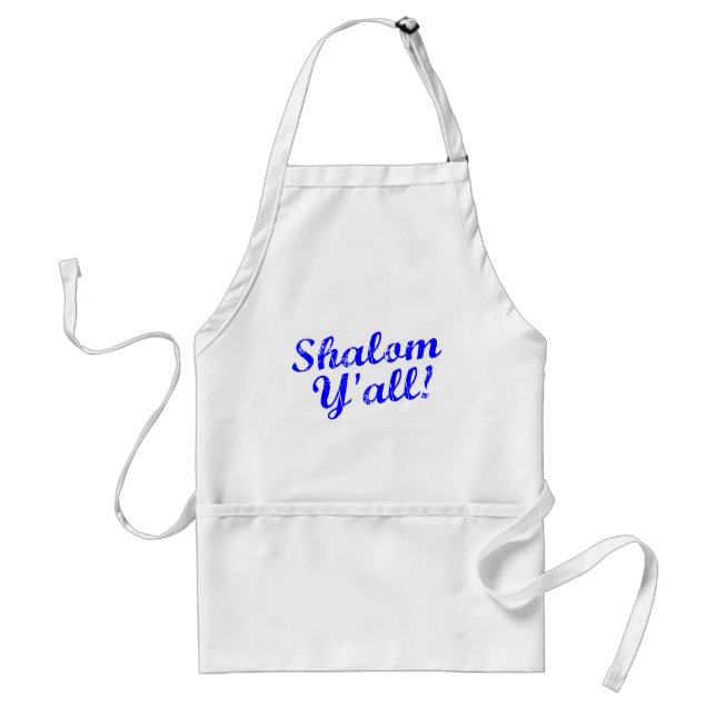 Shalom Y'all! Standard Apron (Front)