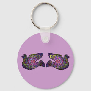 ShalomPeaceDoves Keychains