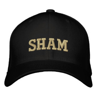 SHAM EMBROIDERED HAT
