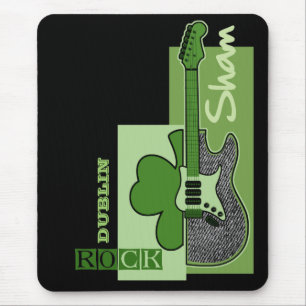 Sham Rock. St.Patrick's Day Customisable Mousepads