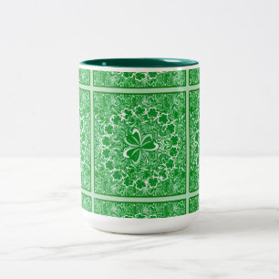 Sham-Rock! Two-Tone Coffee Mug