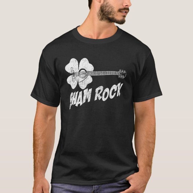 Sham Rock Women Men For Fun St Patricks Day Shamro T-Shirt (Front)