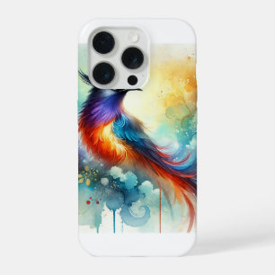 Shama Bird 010824AREF115 - Watercolor iPhone 15 Pro Case