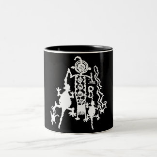 shaman and Spirit Guides Two-Tone Coffee Mug