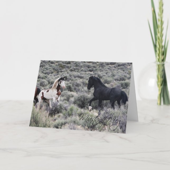 Shaman and Twister Folded Note Card (Front)