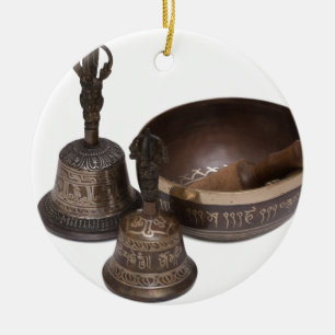 shaman ceramic tree decoration