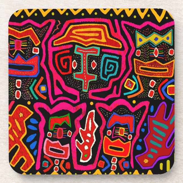 Shaman Demon Spirits and Dreams Coaster (Front)