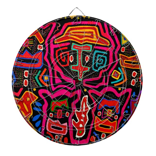 Shaman Demon Spirits and Dreams Dartboard (Front)