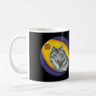 Shaman Healing Wolf Coffee Mug