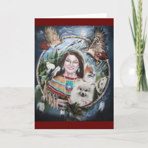 Shaman, medicine woman card
