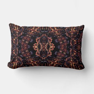 Shaman Mind Abstract Art Throw Cushion