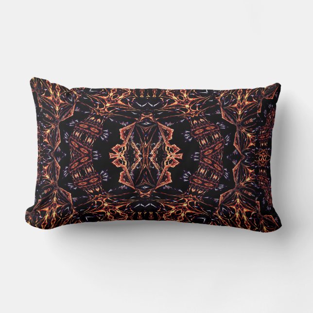 Shaman Mind Abstract Art Throw Cushion (Front)