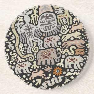 Shaman Peyote Ritual Coaster