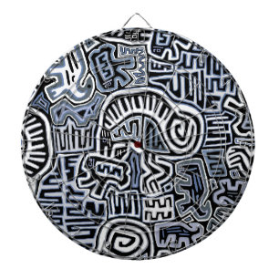 Shaman Peyote Ritual Mola Dartboard