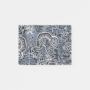 Shaman Peyote Ritual Mola Post-it Notes