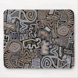 Shaman Peyote Serpent Ritual Spirits Mouse Pad