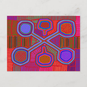 Shaman Ritual Spirits Postcard