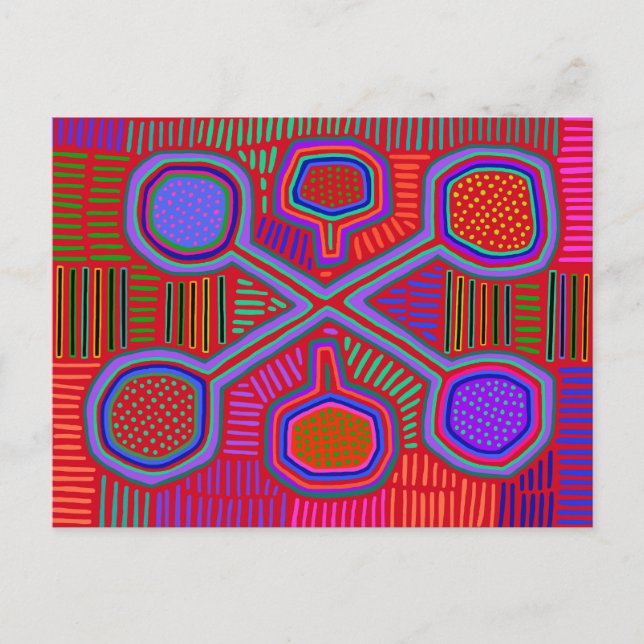 Shaman Ritual Spirits Postcard (Front)