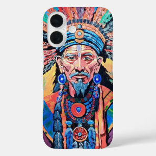 shaman, sorcerer, amulet, magic iPhone 16 case