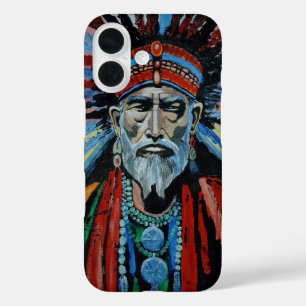 shaman, sorcerer, protector, amulet, grandfather iPhone 16 case