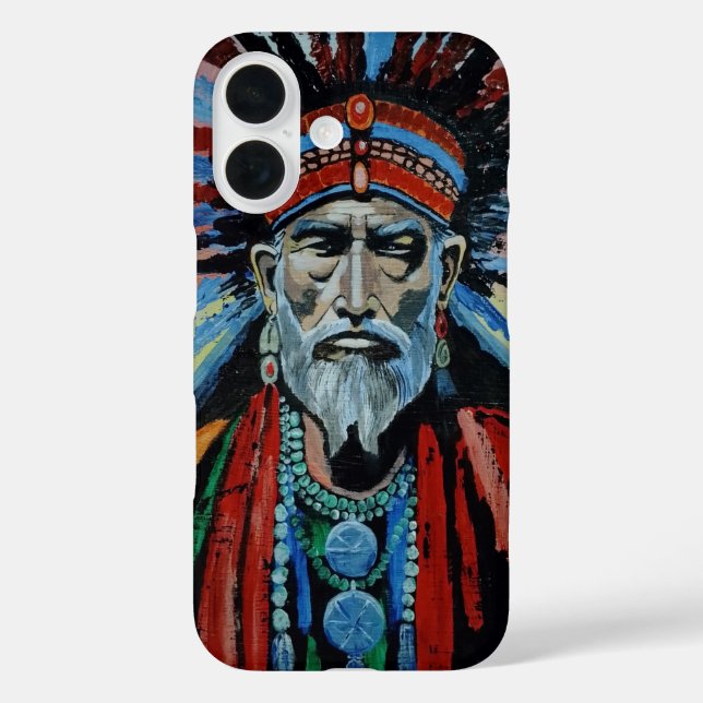 shaman, sorcerer, protector, amulet, grandfather Case-Mate iPhone case (Back)
