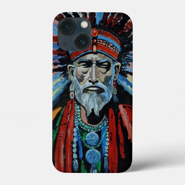 shaman, sorcerer, protector, amulet, grandfather Case-Mate iPhone case (Back)