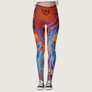 Shaman Southwest Peyote Ritual Leggings