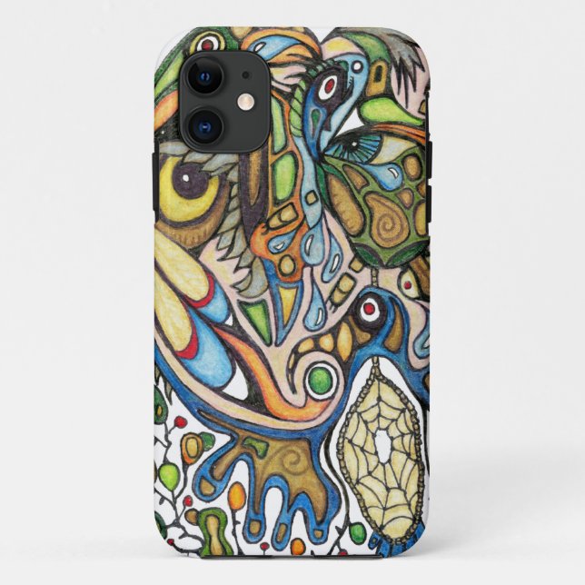Shaman Spirit (Dream of the Thunderbird) Case-Mate iPhone Case (Back)