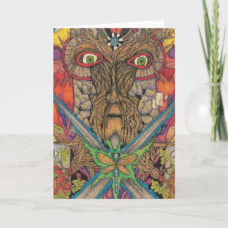 Shaman Spirit - The Green Man Card