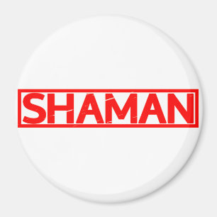 Shaman Stamp Magnet