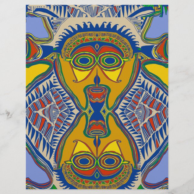 Shaman Tribal Mask (Front)