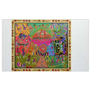 Shaman Tribal Spirit Dreams Tapestry Fabric