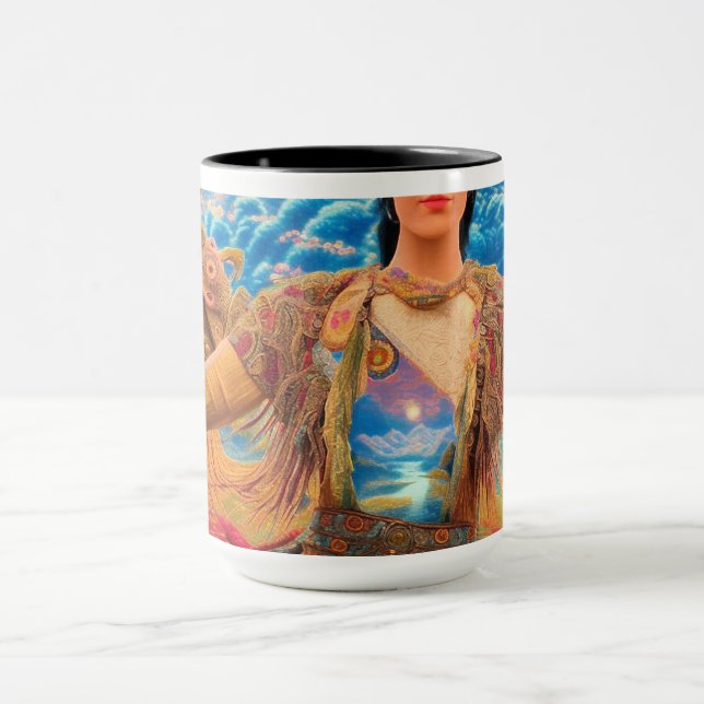 Shaman Woman  Mug (Center)