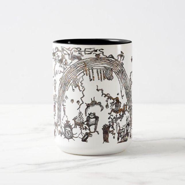 Shamans Panel Two-Tone Coffee Mug (Center)