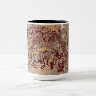 Shamans Panel Two-Tone Coffee Mug