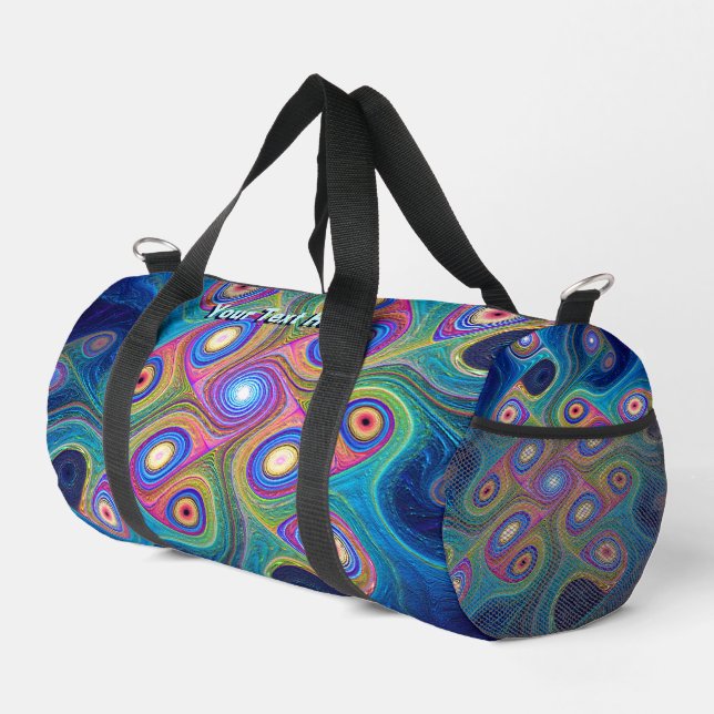 Shaman's Sky Duffle Bag (Right Corner)