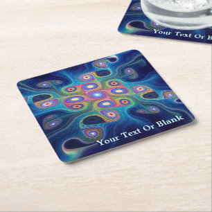 Shaman's Sky Square Paper Coaster