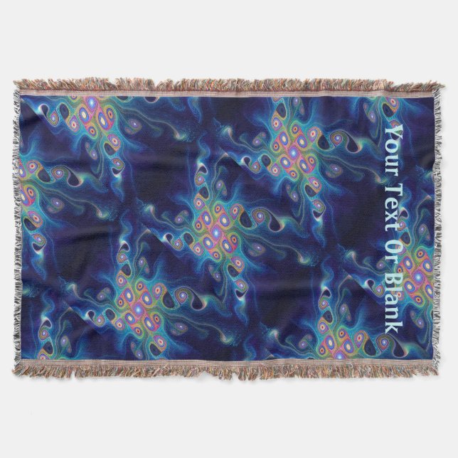 Shaman's Sky Throw Blanket (Front)