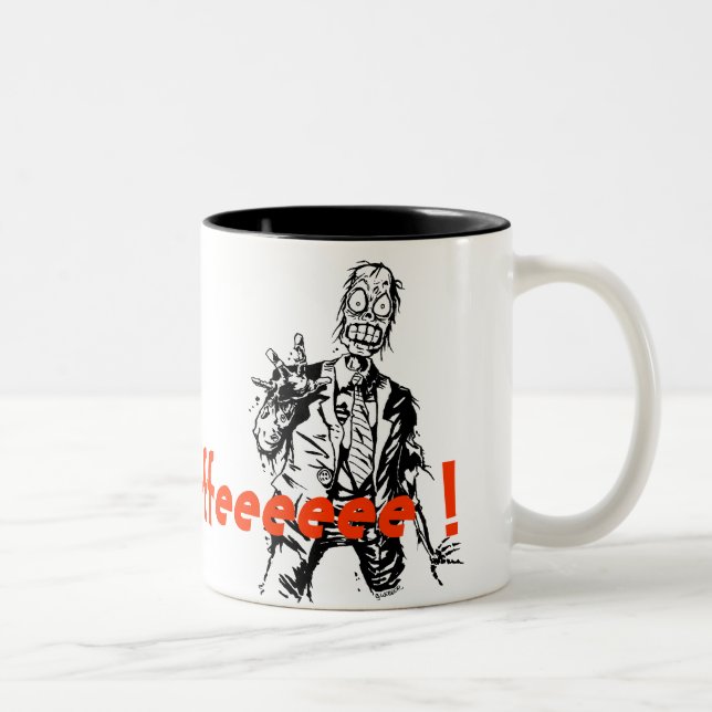 Shambling Zombie Coffee Mug (Right)
