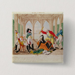 Shame and Regret, a Tragi-Comic Play' 15 Cm Square Badge