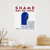 Shame May Be Fatal 1937 WPA Poster (Kitchen)