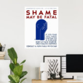 Shame May Be Fatal 1937 WPA Poster (Home Office)