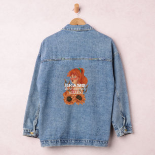 Shame Must Change Sides Denim Jacket