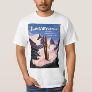 Shames Mountain Terrace British Columbia Ski T-Shirt